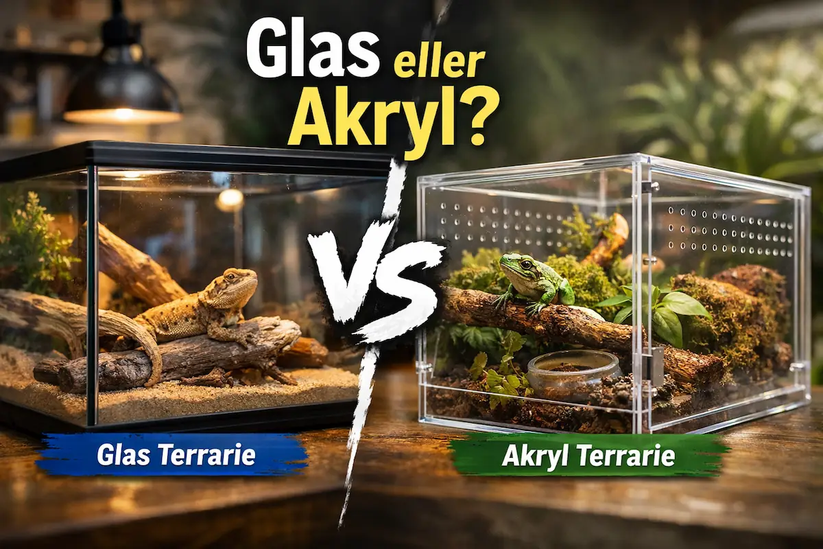 Glas eller Akryl terrarie?