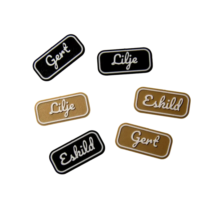 Navneskilt til terrarie